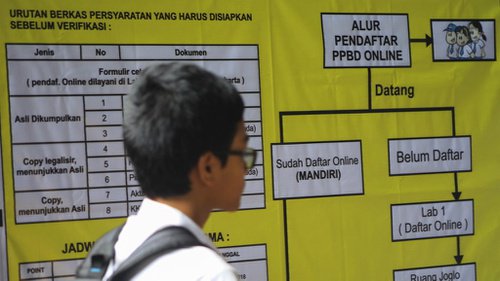 Hari Pertama PPDB di Riau Berjalan Lancar, Siswa Sempat Kesulitan Memasukkan Foto