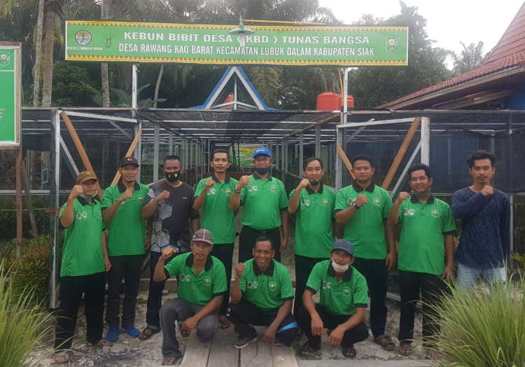 7 KBD di Lubuk Dalam Siak Siap Sukseskan Hari Menanam Pohon Indonesia 2020