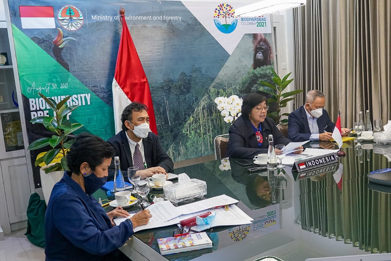 PreCOP Biodiversity 2021, Menteri LHK: Indonesia Dukung Perundingan Kerangka Kerja Biodiversitas