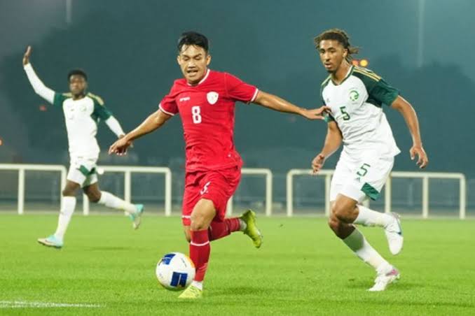 Timnas Indonesia U-23 Kalah Uji Coba Lawan Arab Saudi