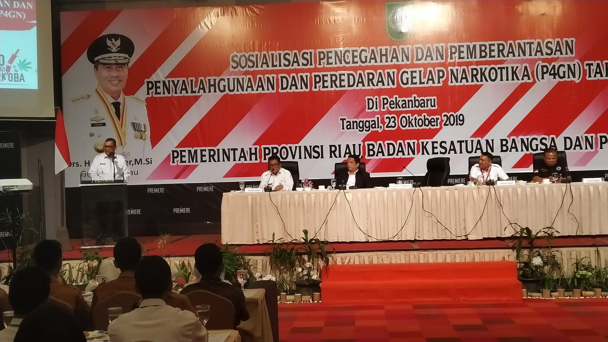 Wagub Riau Ceritakan Trik Pengedar Edarkan Narkoba