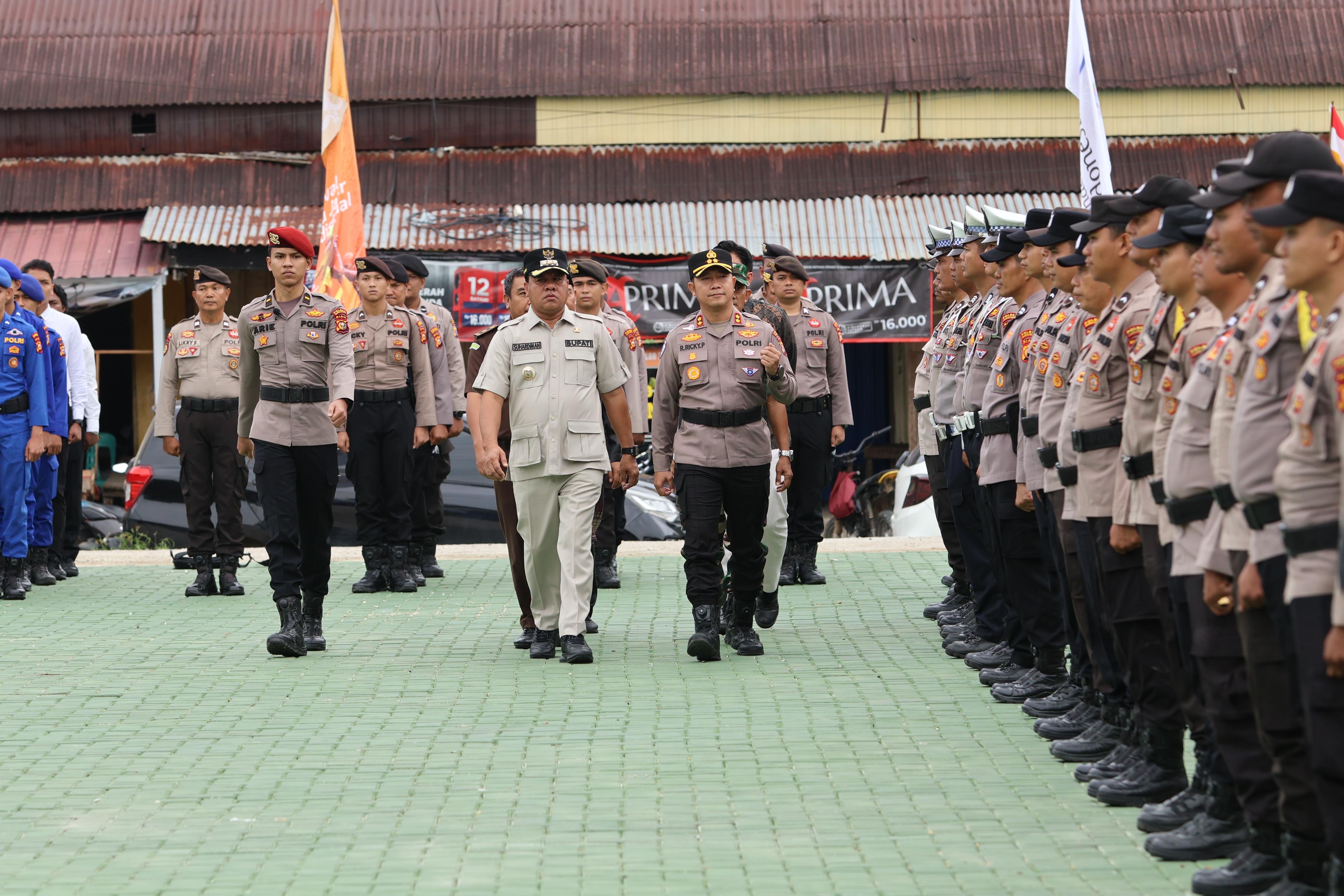 Polres Kuansing Kerahkan 260 Personel untuk Pengamanan Pacu Jalur HUT ke-26 Kuansing