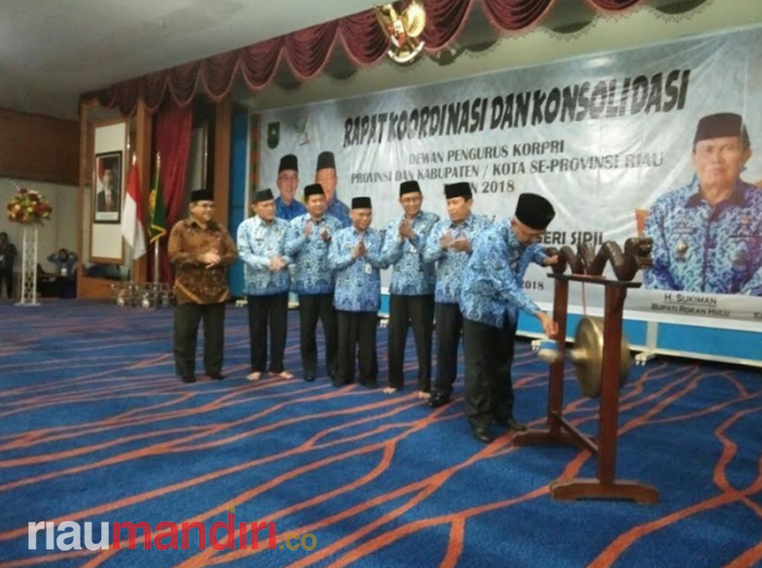 Buka Rakor dan Konsolidasi Korpri se-Riau, Ini Imbauan Gubri kepada ASN