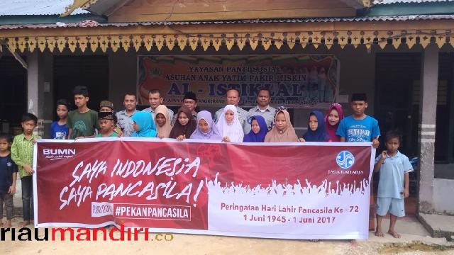 Jasa Raharja Salurkan Bantuan Bina Lingkungan Serentak se Indonesia