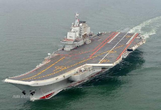 Tiongkok Diduga Bangun Kapal Induk Kedua