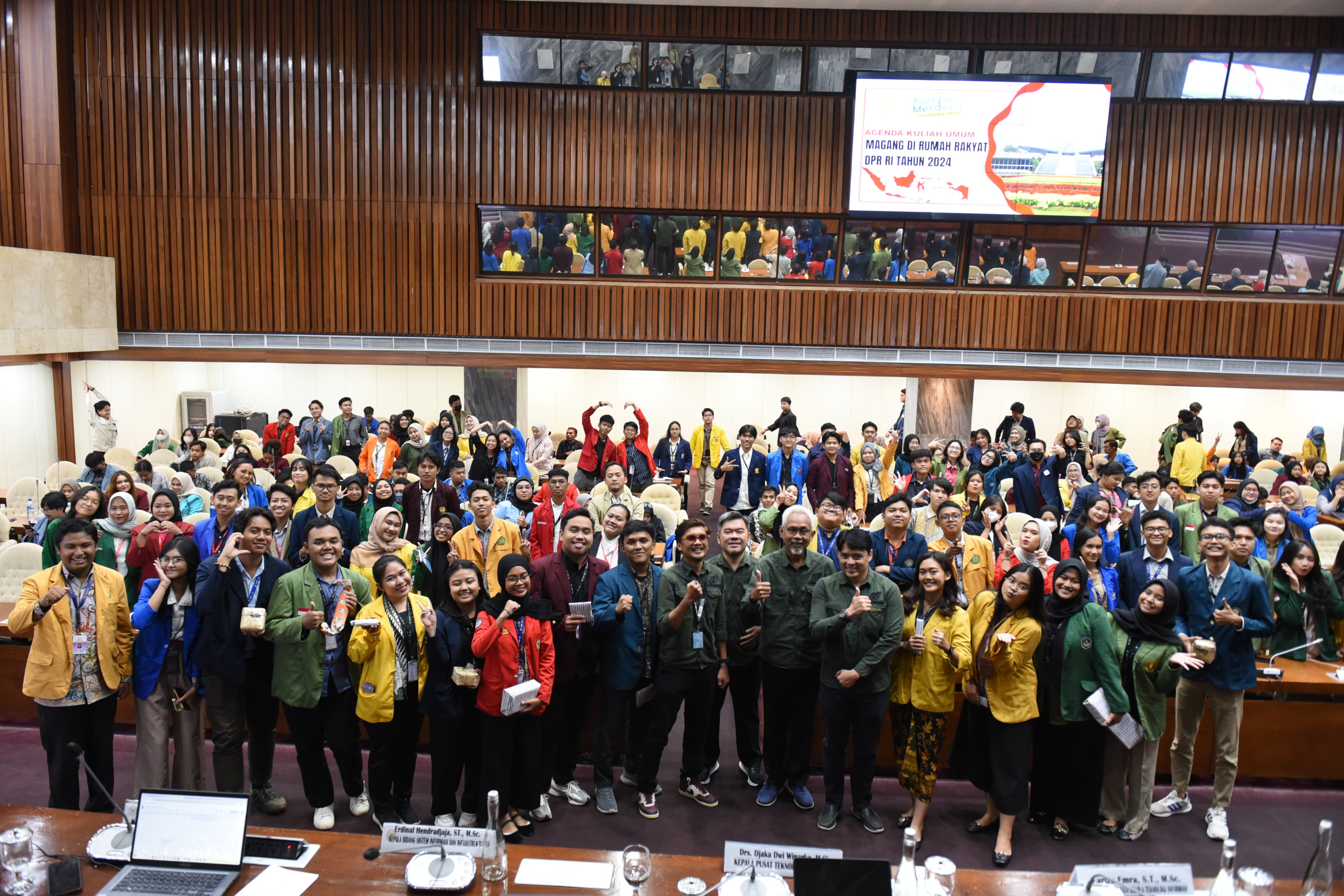 Mahasiswa Magang di Rumah Rakyat Diharapkan jadi Duta DPR