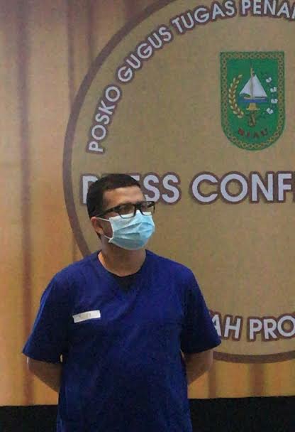 Pasien Positif Corona di Riau Berkurang, yang Sembuh Semakin Bertambah
