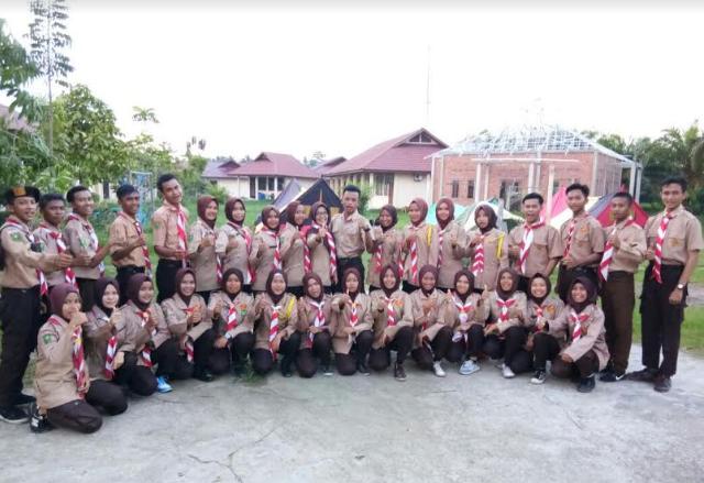 Tingkatkan Semangat Pramuka, SMKN 1 Model Tembilahan Hulu Gelar Persami