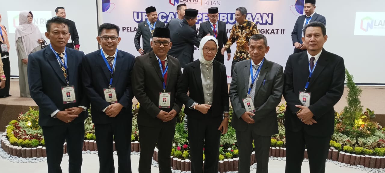 5 Pejabat Meranti Ikuti PKN Tingkat II di Aceh