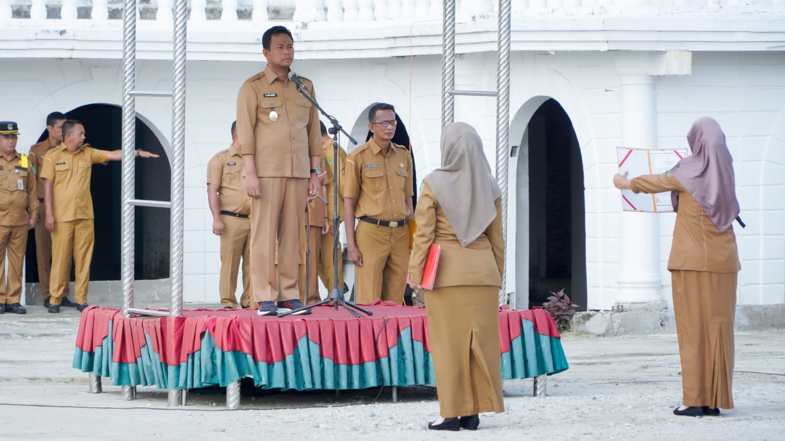 Wabup Rohil Sulaiman Sosialisasikan Disiplin Kerja