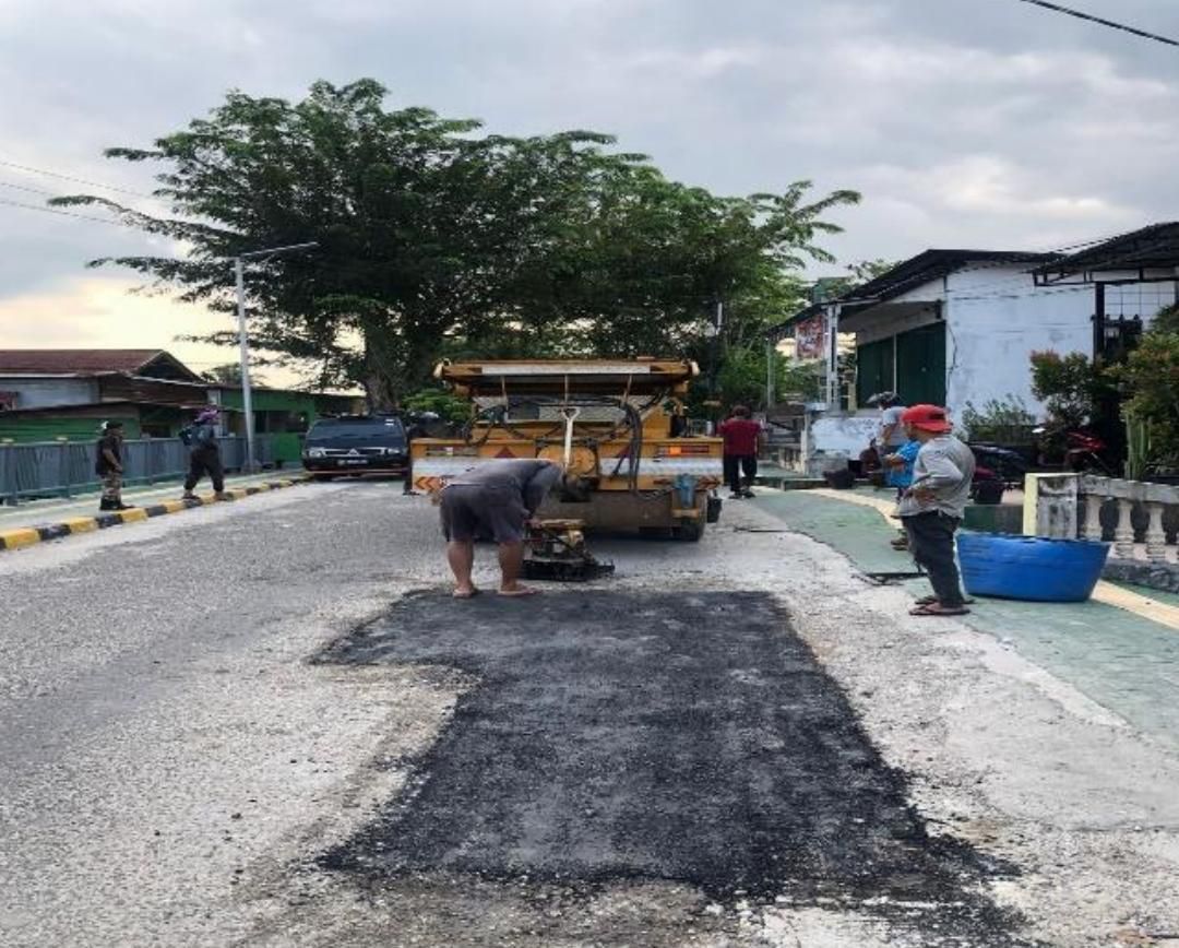 100 Hari Kerja Pj Walkot, Lebih 50 Persen Jalan Rusak Diperbaiki