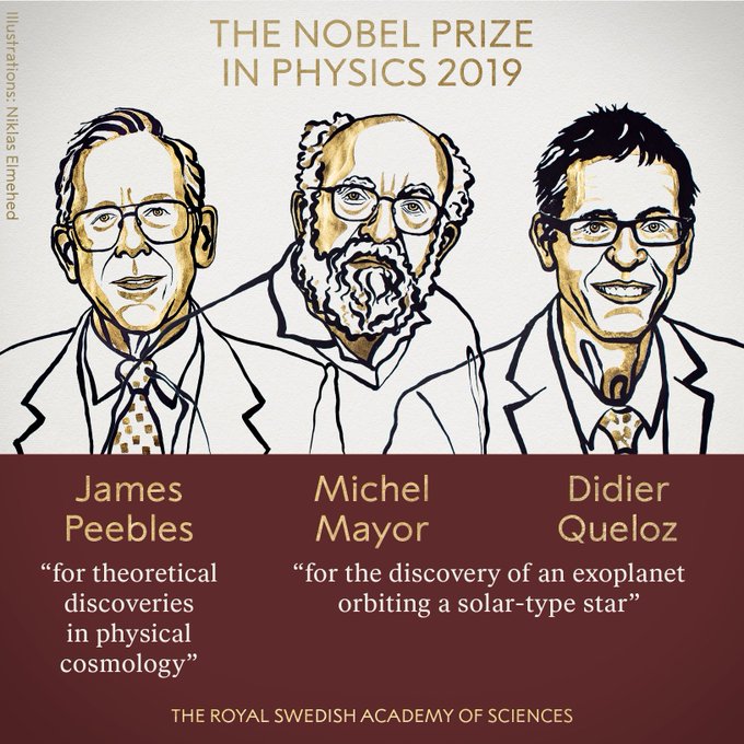 Teliti Teori Alam Semesta, 3 Ilmuwan Raih Nobel Fisika 