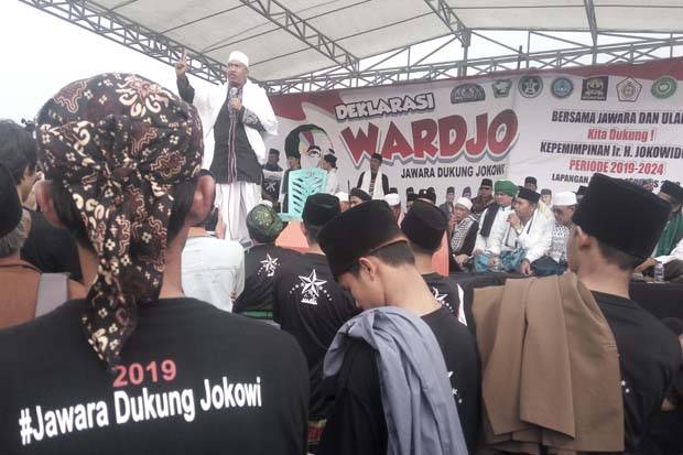 Para Jawara Banten Bertekad Menangkan Jokowi-Ma'ruf