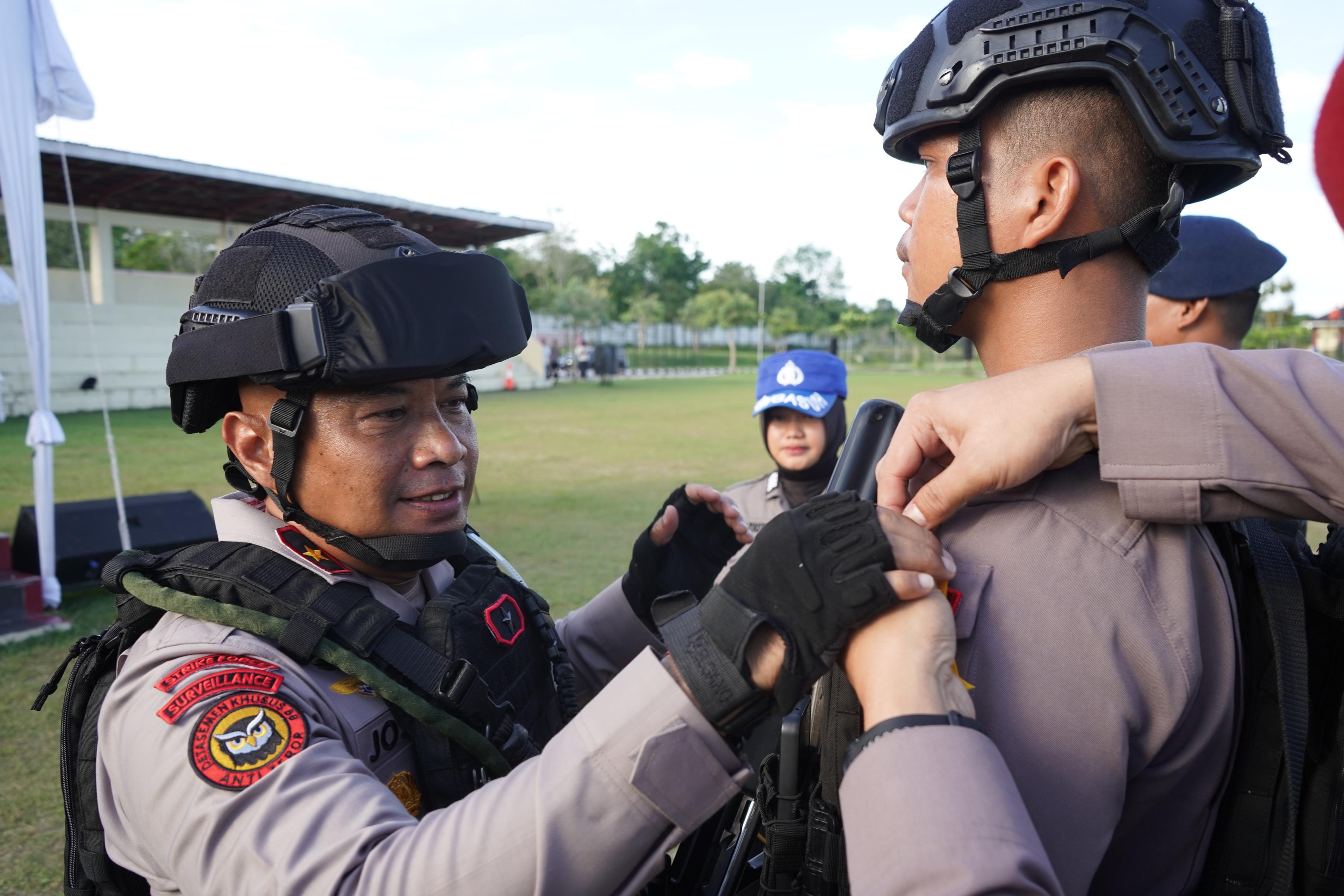 Tutup Pelatihan Tim Raga Polda Riau, Brigjen Jossy: Ujung Tombak Berantas Premanisme