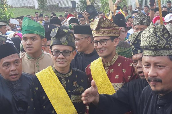 Ini Sejumlah Agenda Cawapres Sandiaga Uno di Riau Besok