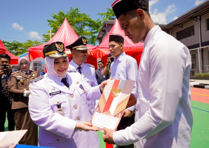 79 Napi di Bengkalis Terima Remisi Kemerdekaan, 25 Langsung Bebas
