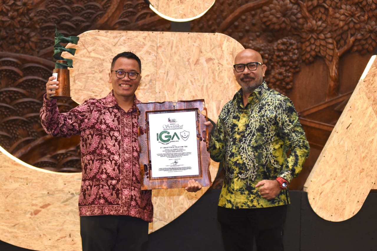 Smartfren Raih Indonesia Green Award 2024