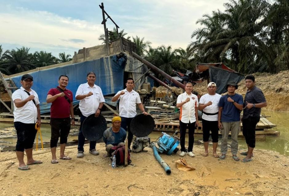 Polisi Ungkap Praktik Aktivitas PETI di Lipat Kain: Satu Ditangkap, Satu Kabur