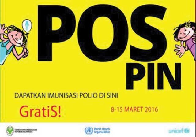 1.200 Petugas akan Sukseskan PIN Polio
