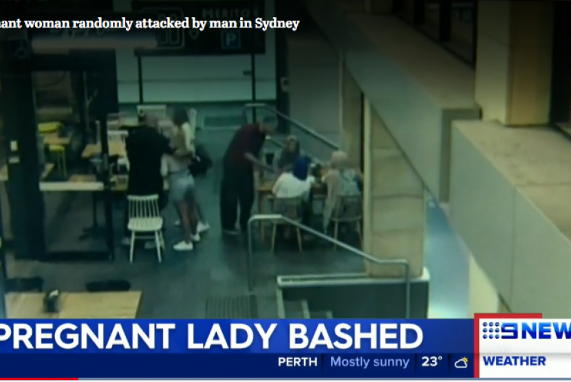 Seorang Pria Sydney Aniaya Muslimah Hamil dengan Brutal