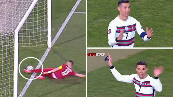 Ada Gol Hantu Ronaldo di Serbia vs Portugal, Begini Kronologinya