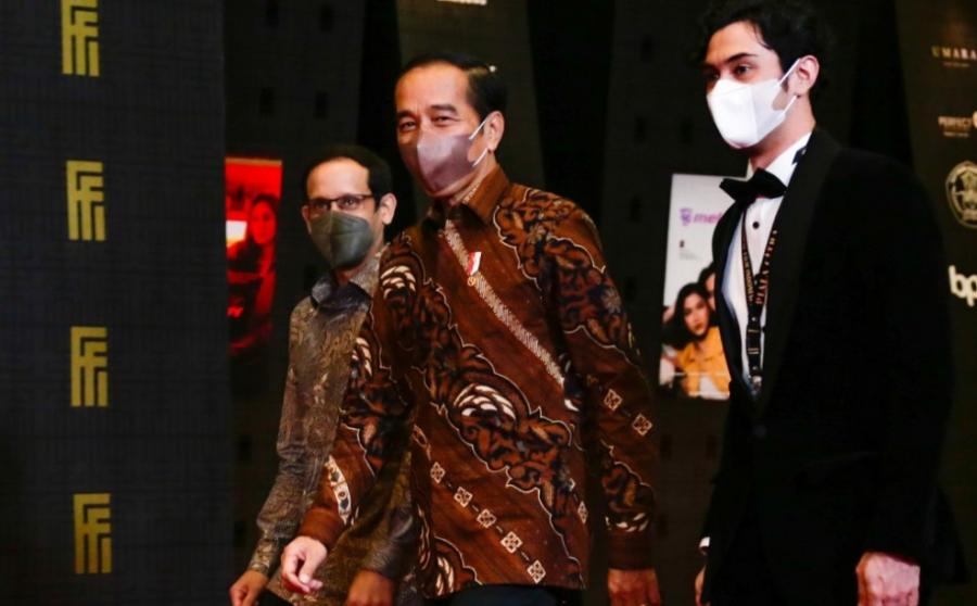 Jokowi Cerita Jasa Bapak Perfilman RI