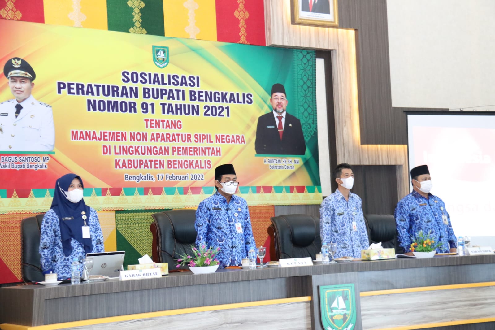 Bupati Tegaskan Perangkat Daerah Segera Lapor Data Non PNS