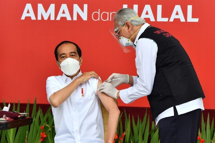 Jokowi Ditanya Pengusaha Apakah Boleh Vaksin Mandiri