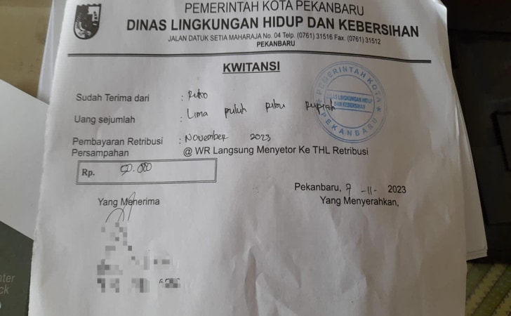 DLHK Pekanbaru Akui Masih Ada Pungli Retribusi Sampah