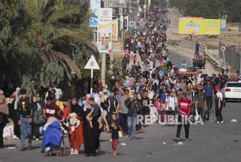 Israel Serang Warga Gaza yang Kembali ke Utara