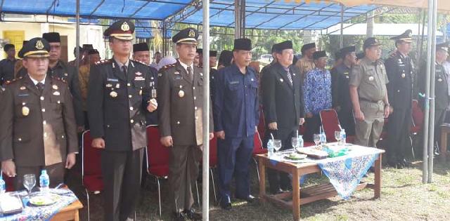 Wabup Kuansing Halim Peringati Upacara HUT TNI ke-72 di Rengat