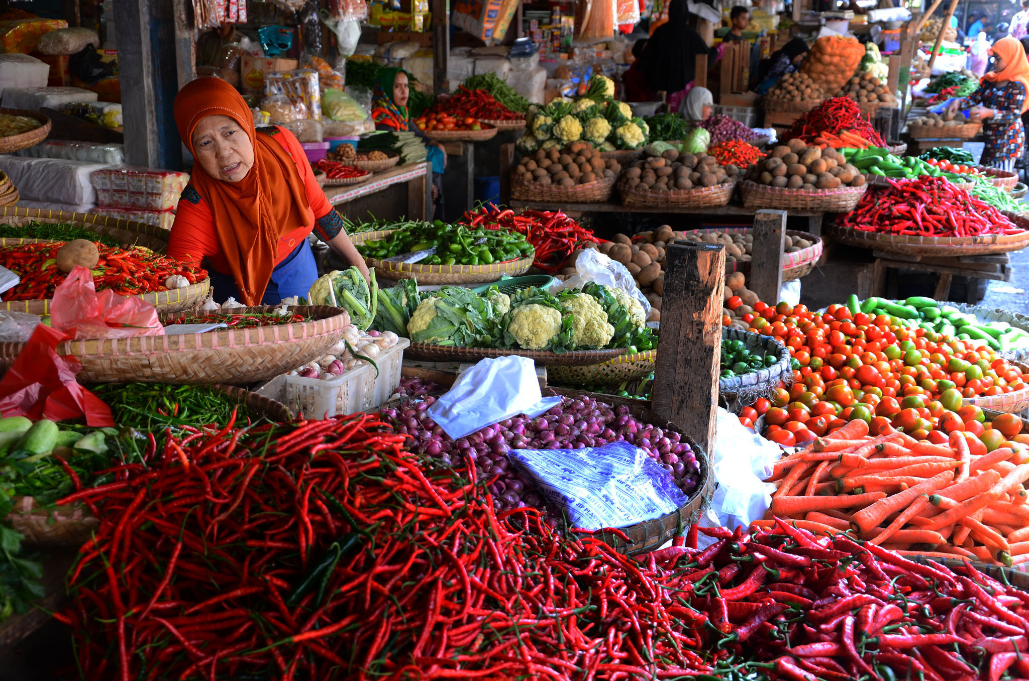 Jelang Idul Fitri, Harga Bawang Merah di Pekanbaru Naik