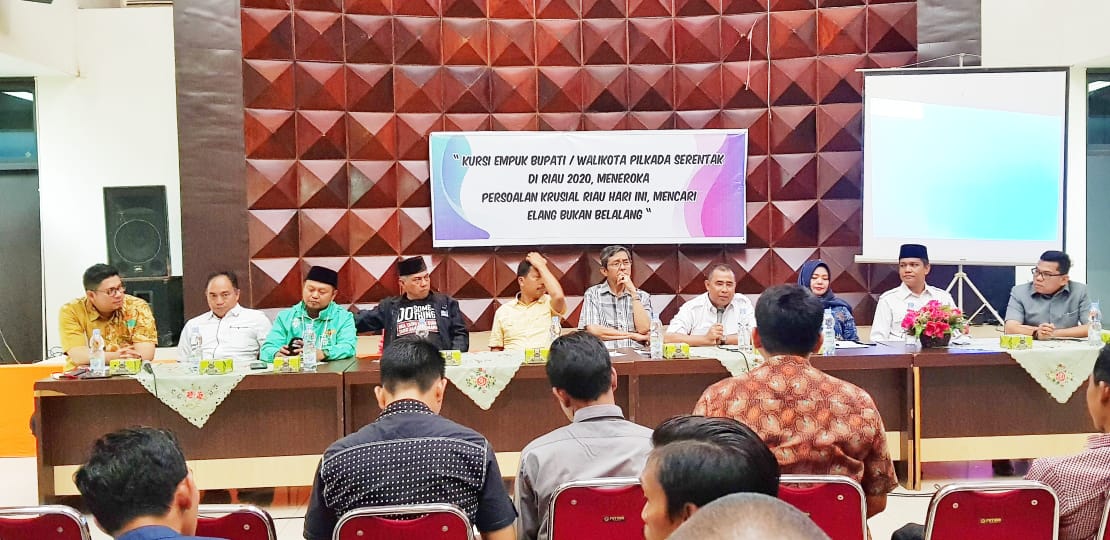 Poros Muda Riau Taja FGD Pilkada Serentak 9 Daerah, Ini Poin Penting yang Dibahas