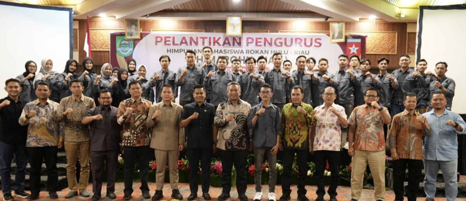 Lantik Himarohu Riau 2025-2027, Bupati Anton: Motor Penggerak Ide Cemerlang