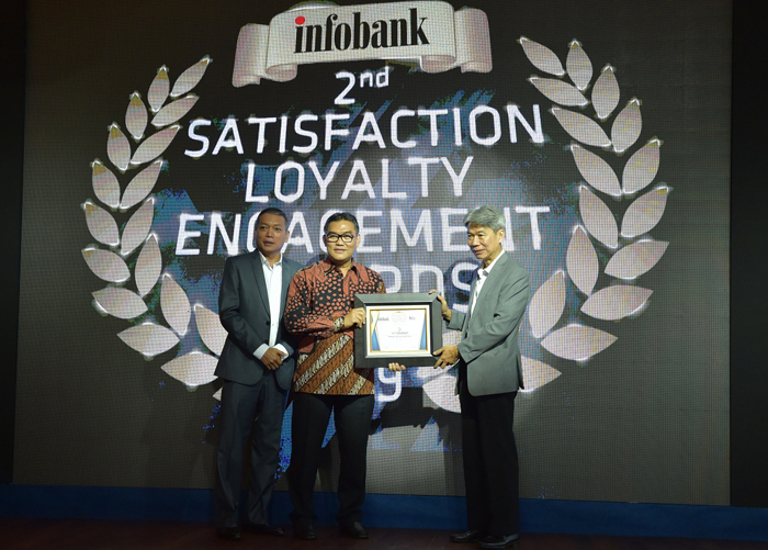 Bank Riau Kepri Sabet 3 Penghargaan di Ajang Infobank 2nd Satisfaction Loyalty Engagement Award 2019