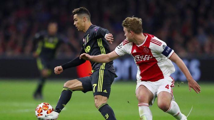 Ajax vs Juventus Bermain Imbang, Ronaldo Cetak Gol
