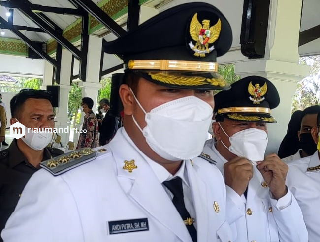 Usai Dilantik Jadi Bupati Kuansing, Andi Putra: Kita akan Satukan Semuanya