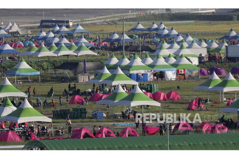 Kontingen Indonesia Dievakuasi dari Bumi Perkemahan Sae Man-Geum