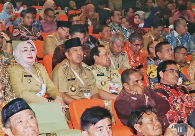 Bupati Siak dan Forkompinda Hadiri Rakornas Bersama Presiden Jokowi di Bogor