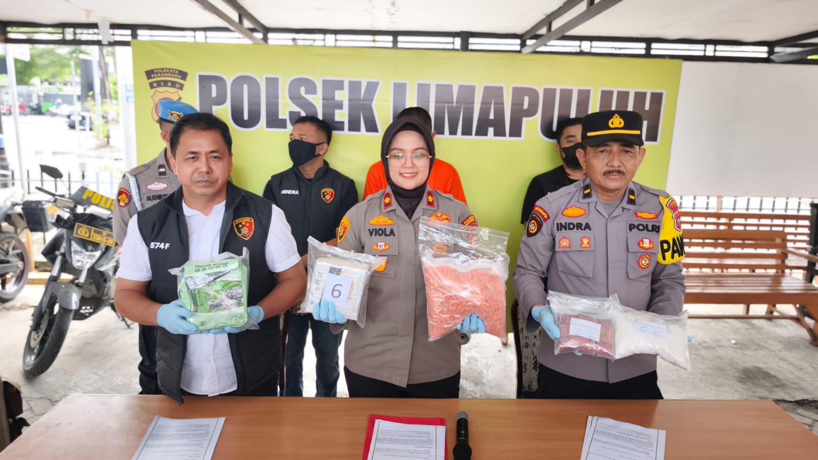 Polsek Limapuluh Gerebek Diduga Gudang Narkotika, Barang Bukti Senilai Rp7,5 Miliar
