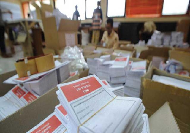 Logistik Surat Suara Pemilukada Masih Cetak