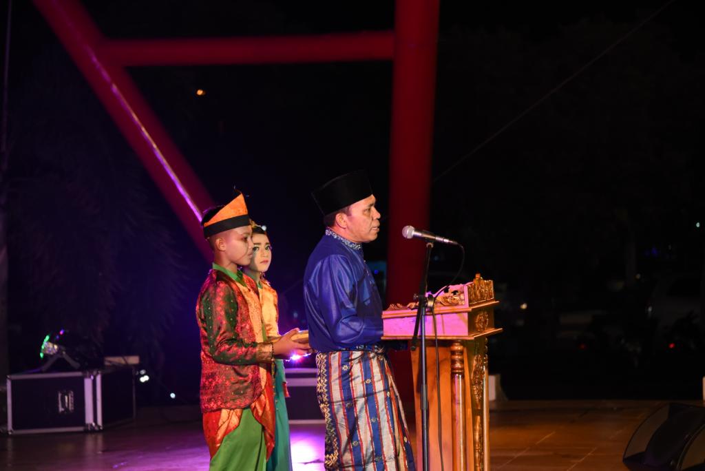 Pagelaran Bengkalis Bedelau Resmi Dibuka