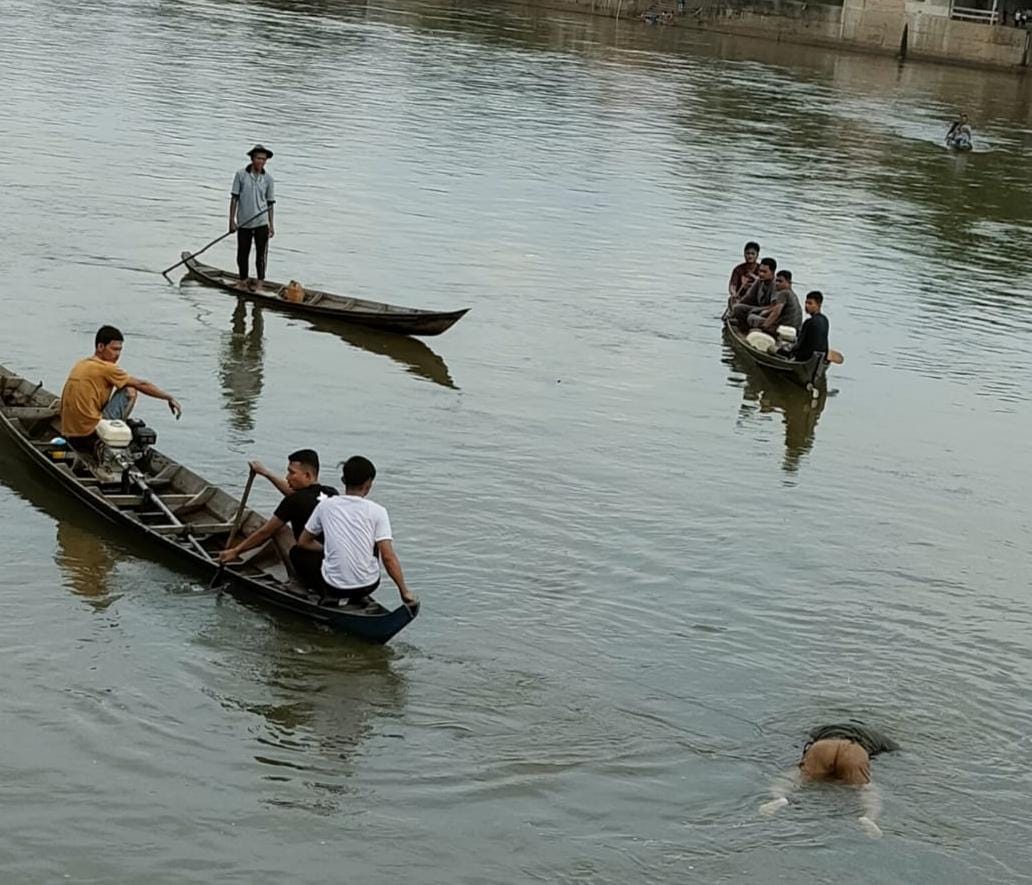 Warga Kampar Utara Temukan Sosok Mengapung di Sungai