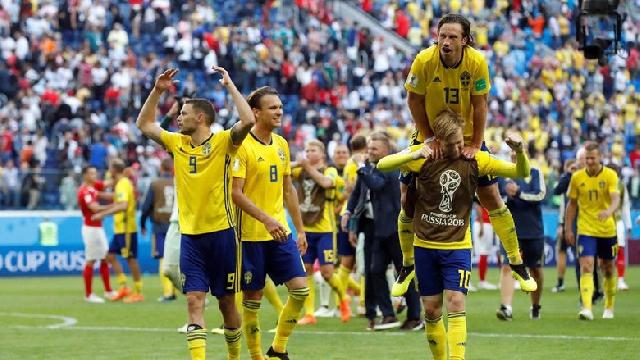 Setelah 24 Tahun, Swedia Kembali Cicipi Perempatfinal Piala Dunia