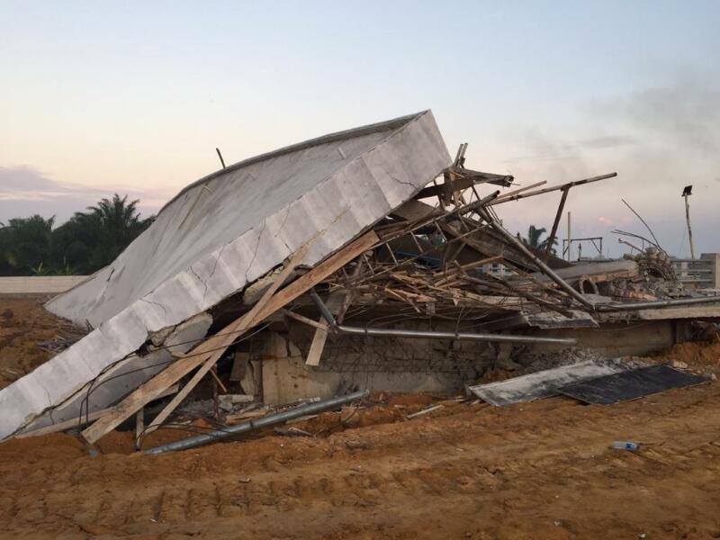 Pihak Rekanan Dibayangi Sejumlah Sanksi Terkait Robohnya Intake Atap Durolis di Rohil