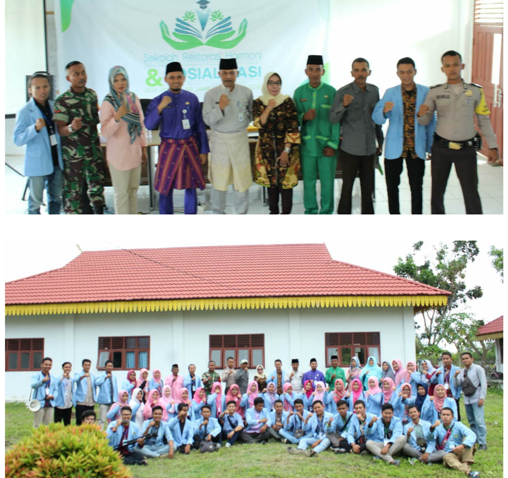 Di Desa Pangkalan Jambi, BEM Unri Kembali Mengabdi