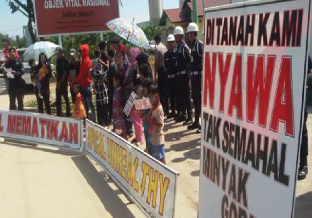 Belasan Bocah Kembali Geruduk PT SDS