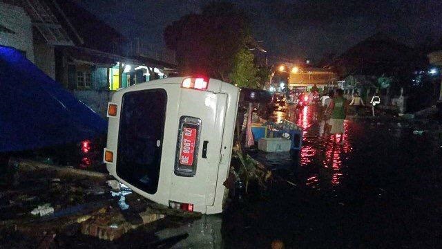 19 Karyawan PLN Hilang Ditelan Tsunami di Tanjung Lesung