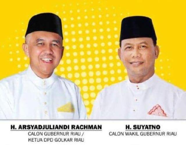 Hadapi Kampanye Pilgubri, Andi Rachman-Suyatno Langsung Ketua Tim Pemenangan
