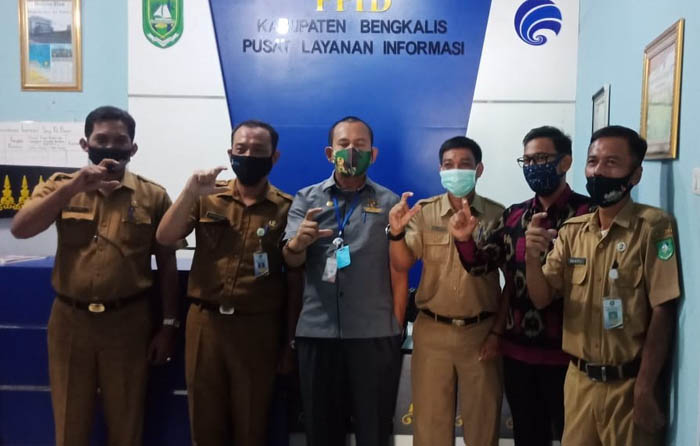 KI Riau Respon Positif Upaya PPID Utama Bengkalis Tingkatkan Layanan Informasi Publik